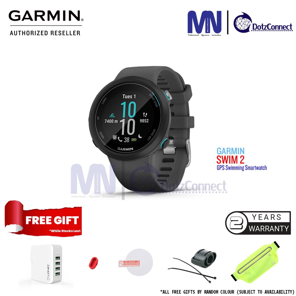 Garmin Swim 2 GPS Swimming Smartwatch for the Pool and Open Water