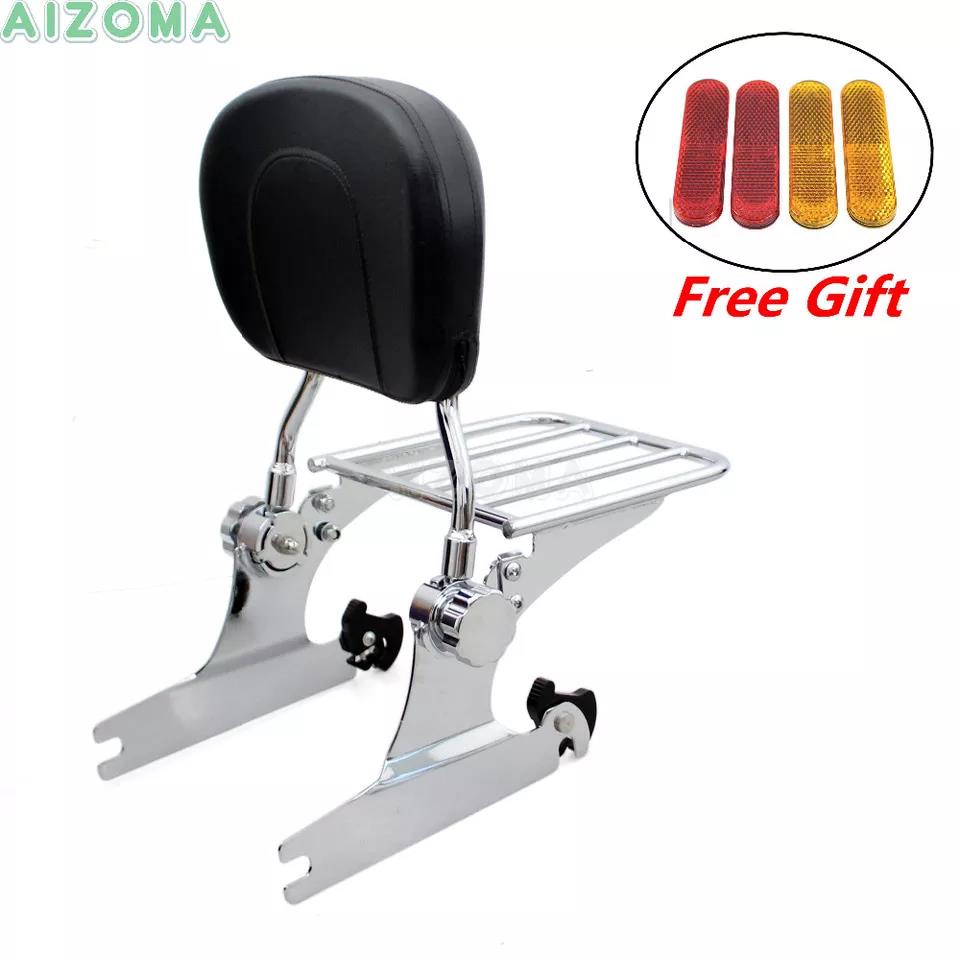 Detachable Backrest Pad Motorcycle Sissy Bar Backrest - Compatible With Kawasaki Vulcan 900 1996-2018 Rear Seat Backrest - View #9