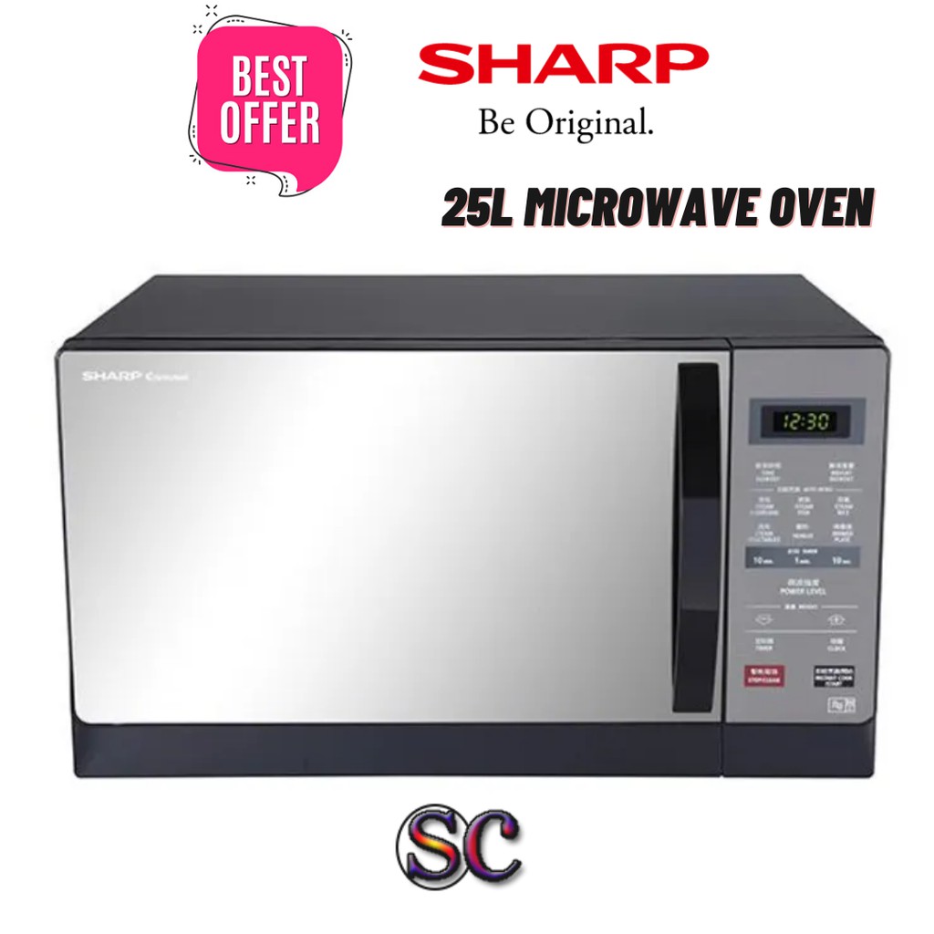 SHARP MICROWAVE OVEN R357EK (25L) Shopee Malaysia