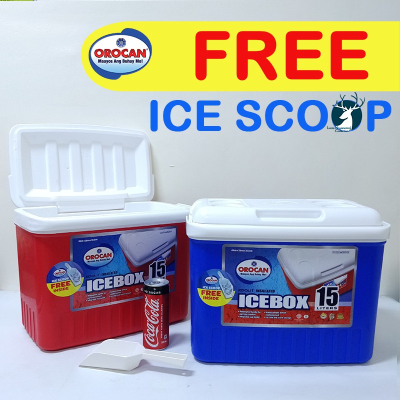 OROCAN COOLER BOX THE NEW ICE BOX CHEST INSULATED COOLER BOX 15LITERS