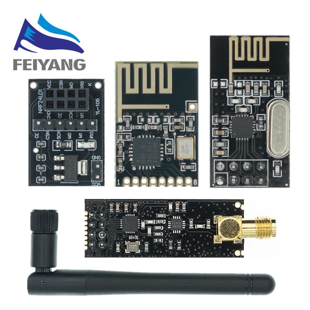 NRF24L01+ 2.4G wireless data transmission module 2.4GHz NRF24L01 ...