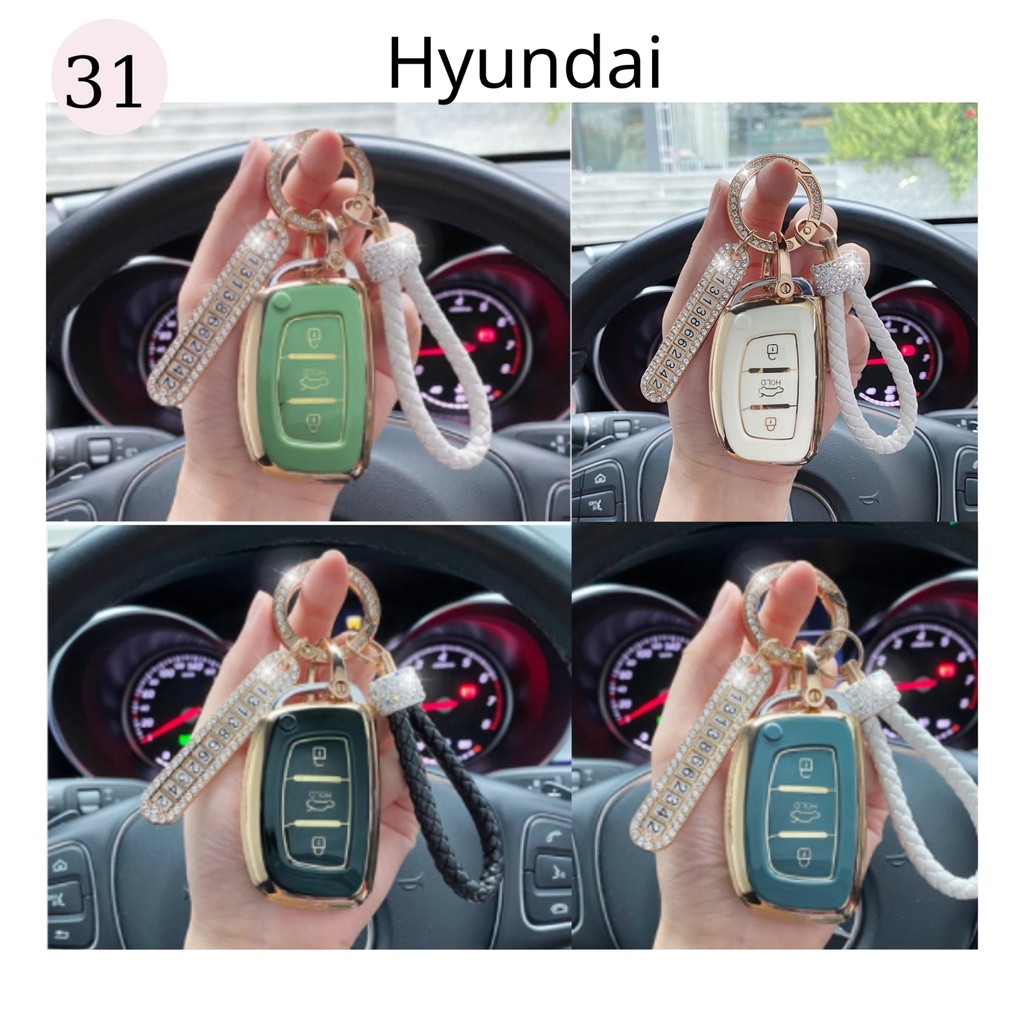 Huyndai Tucson, I10, Elantra Car Key Covers.. Shopee Malaysia
