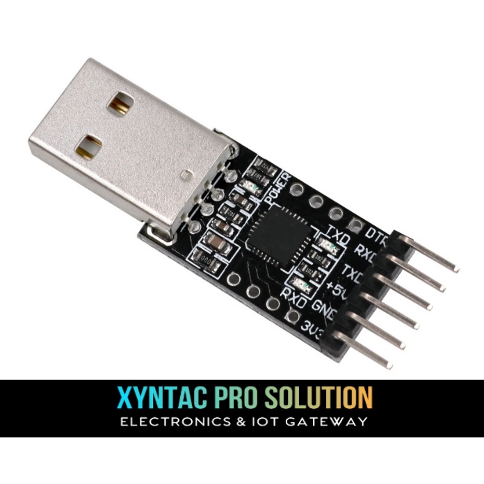 CP2102 USB to TTL UART Serial Converter Module 6Pin | Shopee Malaysia