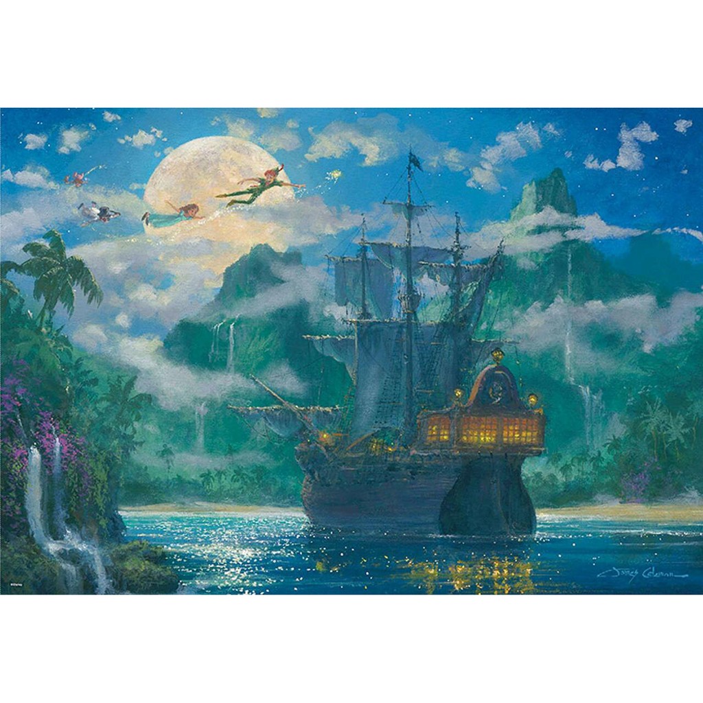 TENYO 1000 DISNEY PETER PAN TINKER BELL D-1000-416 JIGSAW PUZZLE ...