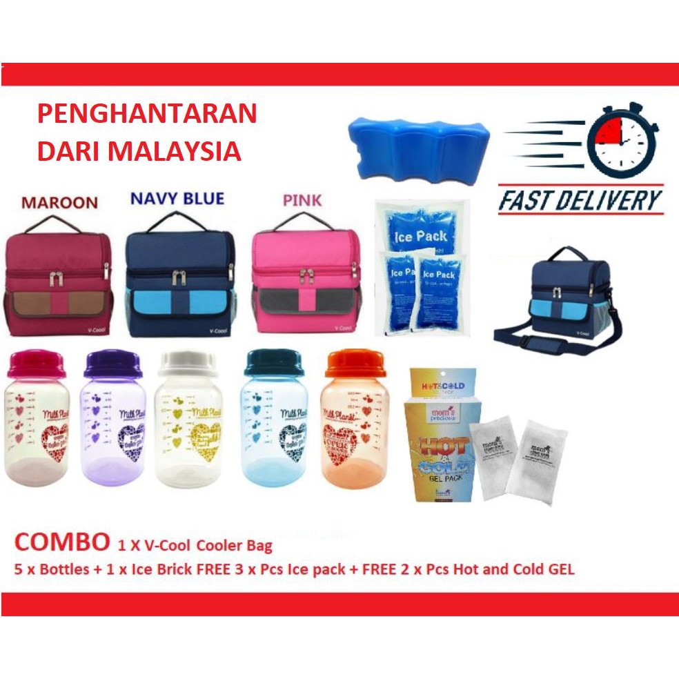 Combo New Vcool VCoool Classic Cooler Bag Shopee Malaysia