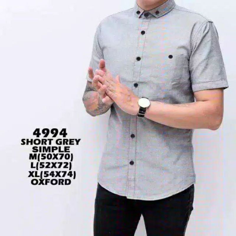 KATUN KEMEJA Plain Shirts Plain Hem Men's Shirts Plain Shirts Cotton ...