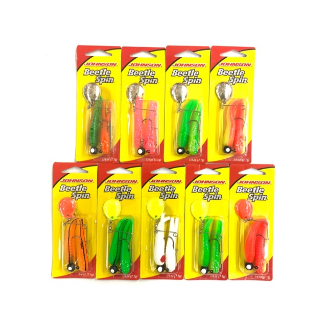 beetle spin fishing lures