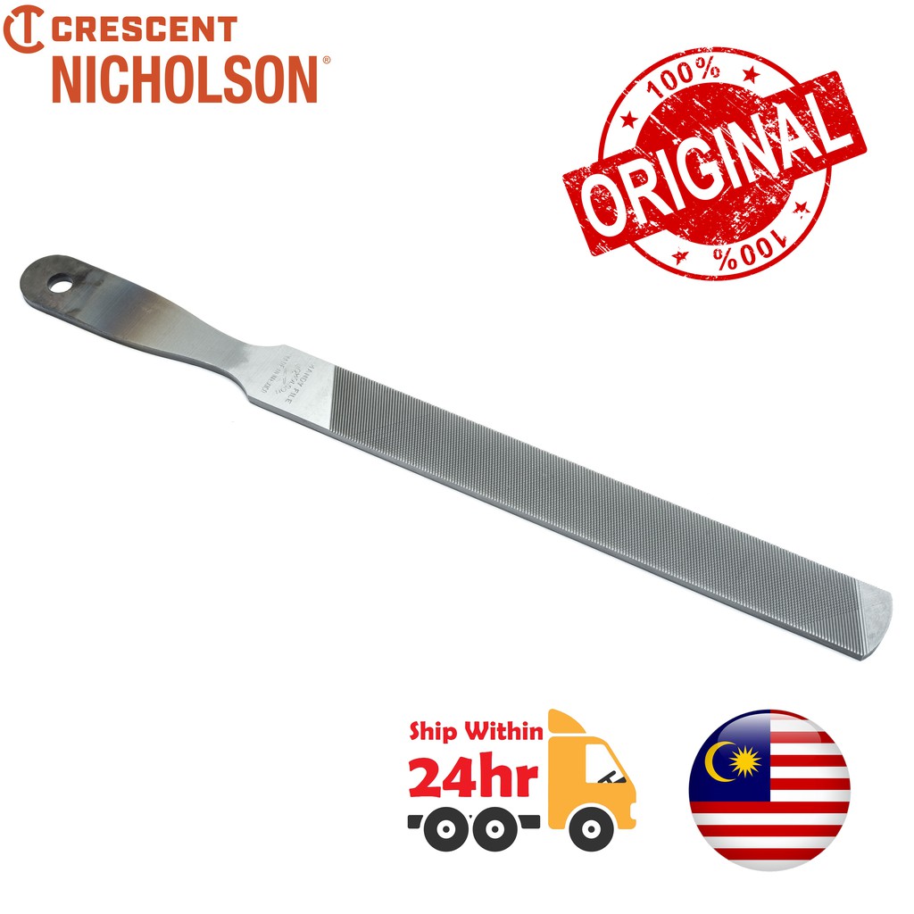 💥READY STOCK💥Nicholson 8" Rectangular Double/Single Cut Handy File
