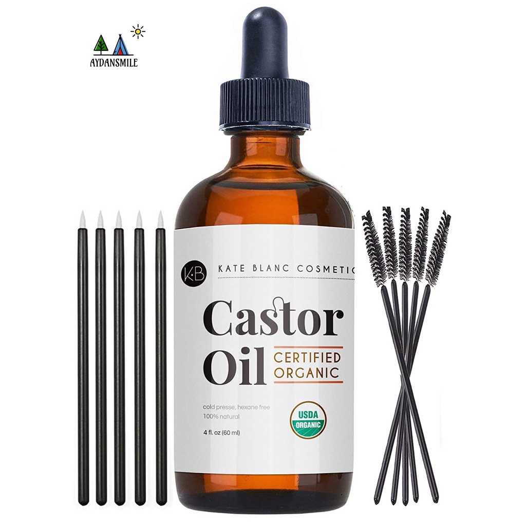 Kate Blanc Castor Oil Cold Pressed USDA Certified Shopee Malaysia