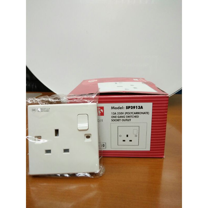 UMS 13A SWITCH SOCKET OUTLET PLUG MS SIRIM / SOCKET Base Shopee Malaysia