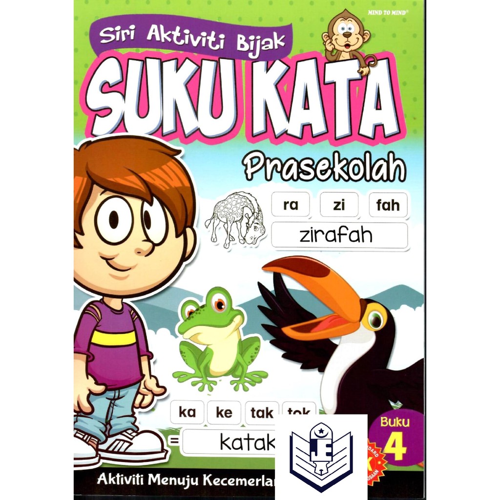 Siri Aktiviti Bijak Suku Kata Prasekolah Shopee Malaysia