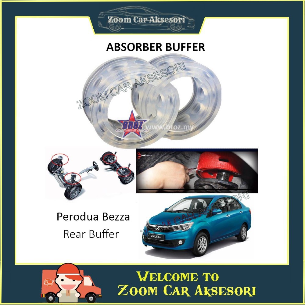 Perodua Bezza OEM Rear D-Type Car Shock Absorber Buffer /Spring Bumper ...