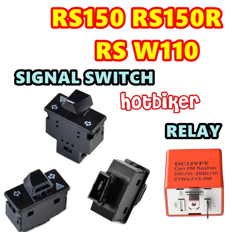 Honda RSX150 RS150 PNP Double Signal Switch WAVE100-R HONDA RS150R ...