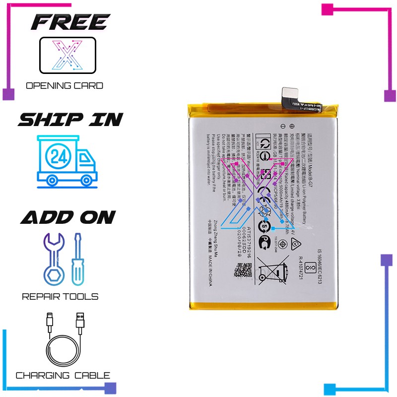 Battery Bateri B-G7 For VIVO Y11 2019 / Y12 2019 / Y15 2019 / Y17 2019 ...