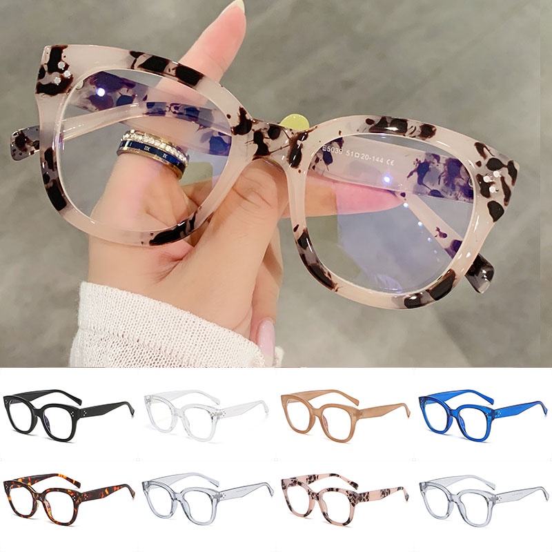 Plastic Speck Spec Spectacles Glasses Frame Clear Lens Anti Blue Light  Glasses Cermin Mata Accessories Women Men Computer Gaming Protective