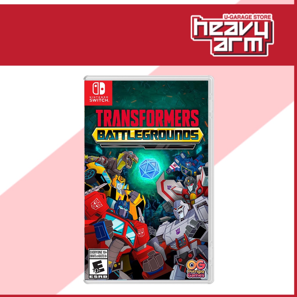 Switch Transformers Battlegrounds (English) Shopee Malaysia