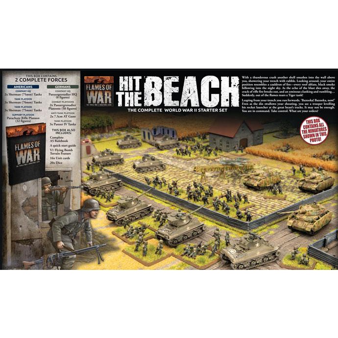 Battlefront Miniatures Flames Of War WW2: American Fighting First Tin - 2