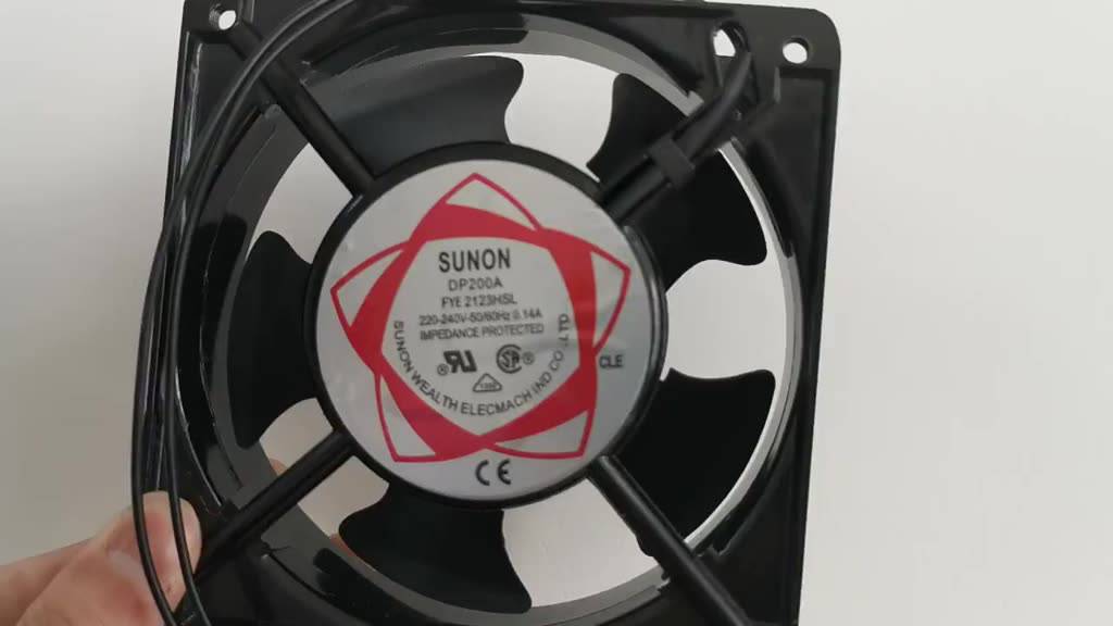 Axial Flow Fan AC220-240 0.14A 23W 120mm x 120mm x 38mm AC Fan Blower ...