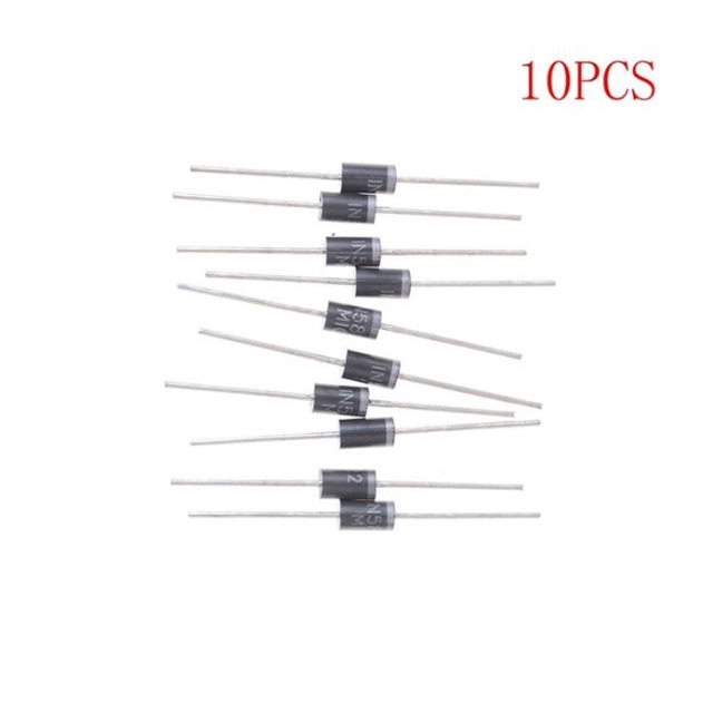 10PCS X 1000V Rectifier Diode 1N5408 IN5408 DO201AD 3A black | Shopee ...