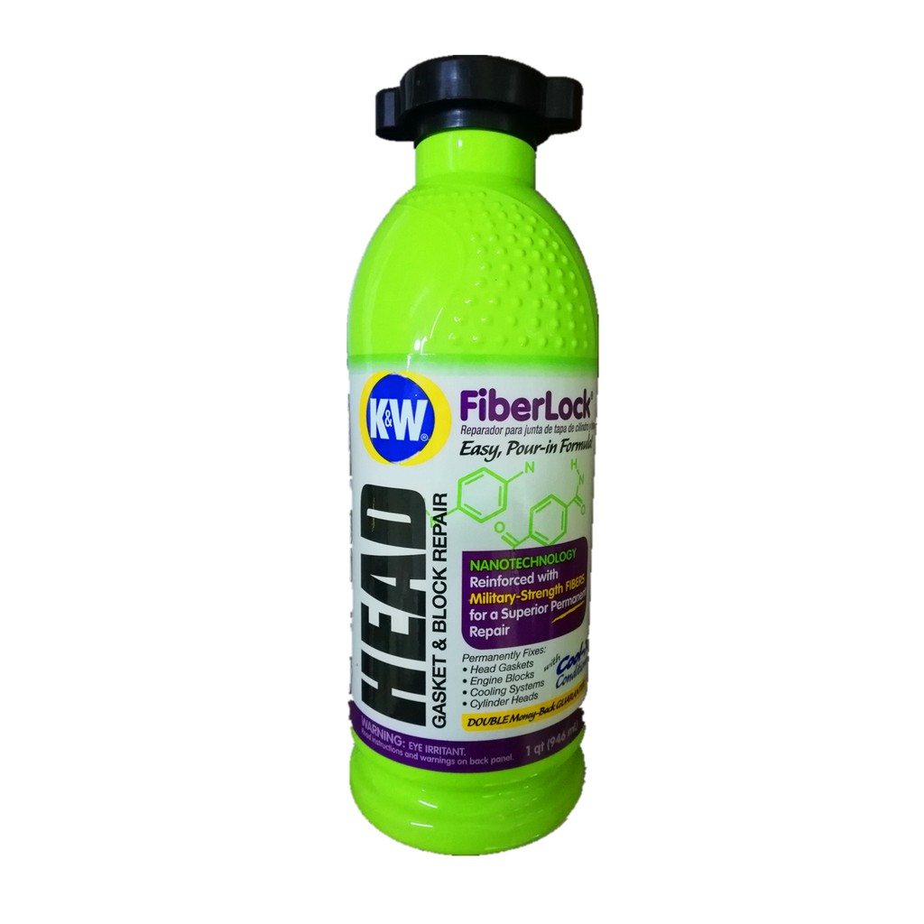 K&W 401224 FiberLock Head Gasket & Block Repair (946mL) Shopee Malaysia