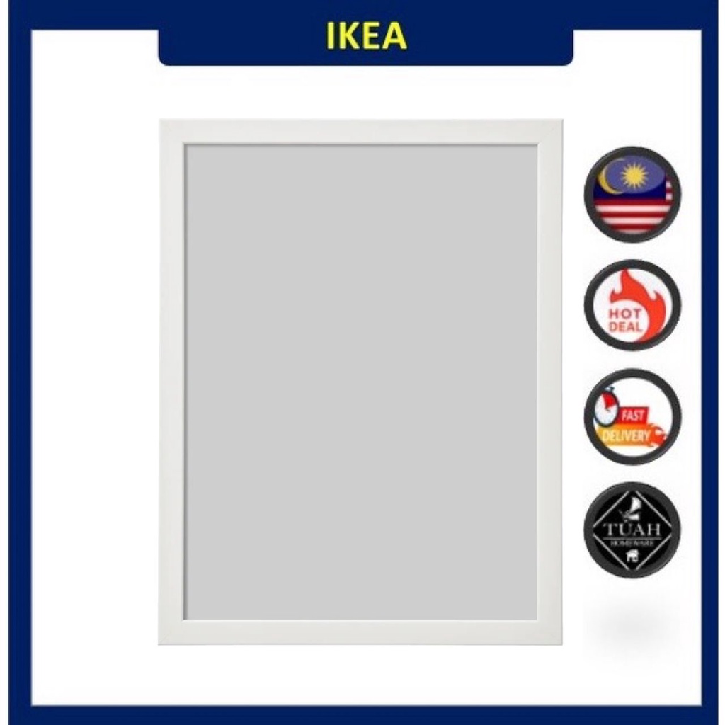 IKEA FISKBO PICTURE FRAME (BLACK,WHIT, LIGHT BLUE, LIGHT PINK) | Shopee ...