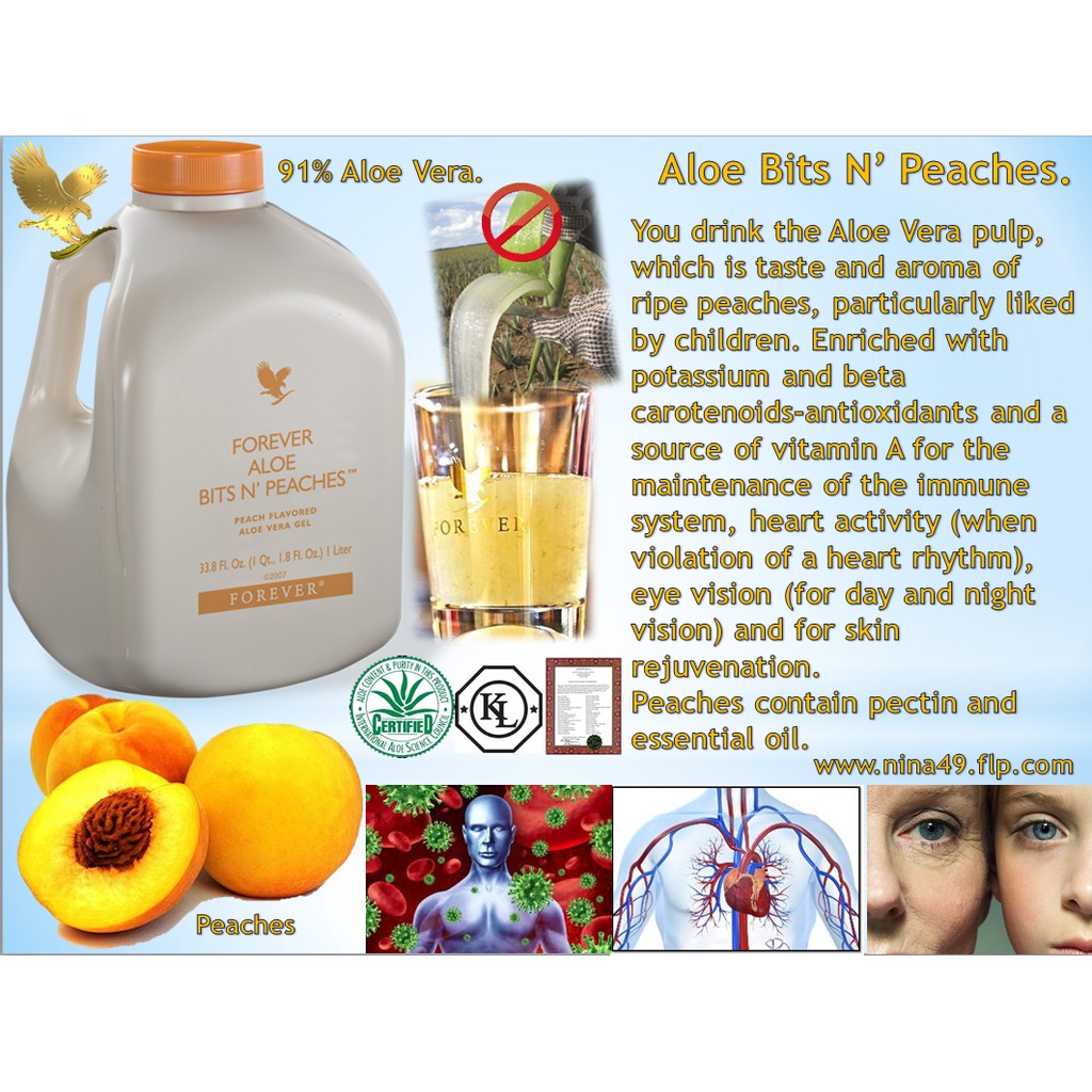 CHEAPEST] Forever Living Aloe Vera Gel - Bits N Peaches 1 liter (Ready  Stock) | Shopee Malaysia