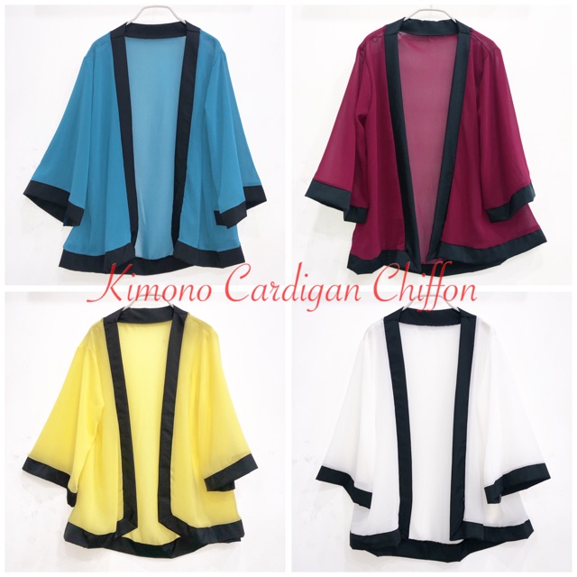 Kimono shop cardigan shopee