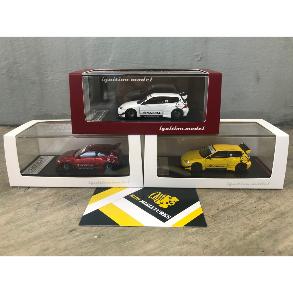 1/64 Ignition Model Pandem Civic EG6 Static Display Scale Model ...