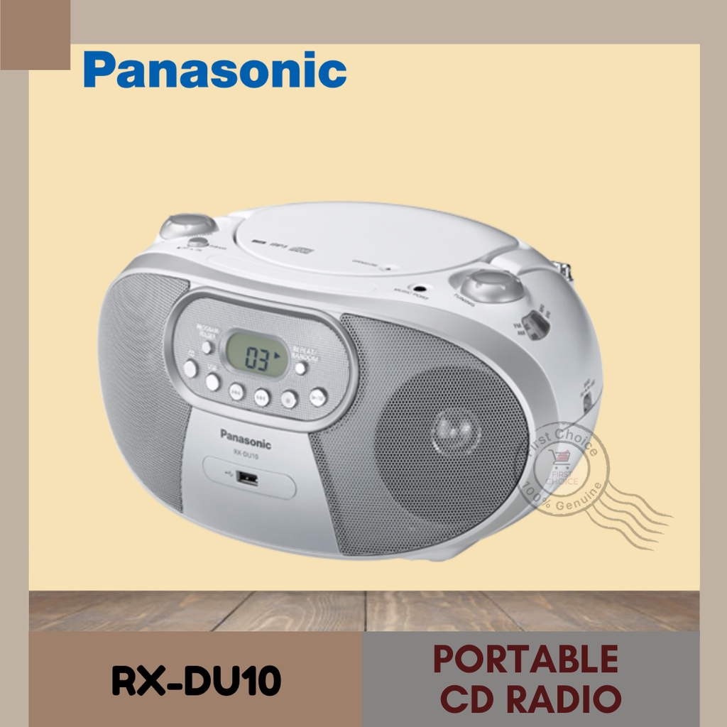 Panasonic Monaural Radio Cassette Rx M50m3 Portable Stereo Cd System Radio Rx Du10ga W 5732