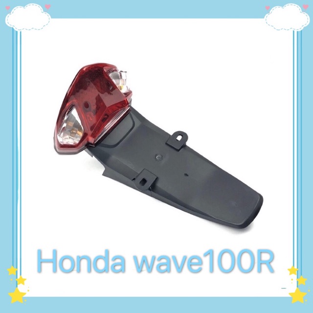 HONDA WAVE100-R WAVE100R WAVE 100R TAIL LAMP LAMPU BELAKANG + MUDGUARD ...