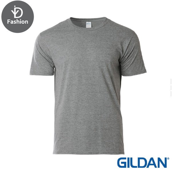GILDAN Softstyle Adult T-Shirt - Graphite Heather ( unisex ) 63000