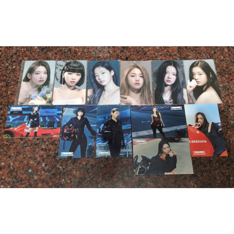 LE SSERAFIM SHOPEE 購入特典トレカ ANTIFRAGILE LE SSERAFIM Antifragile Fearless Unforgiven Japan POB Photocard