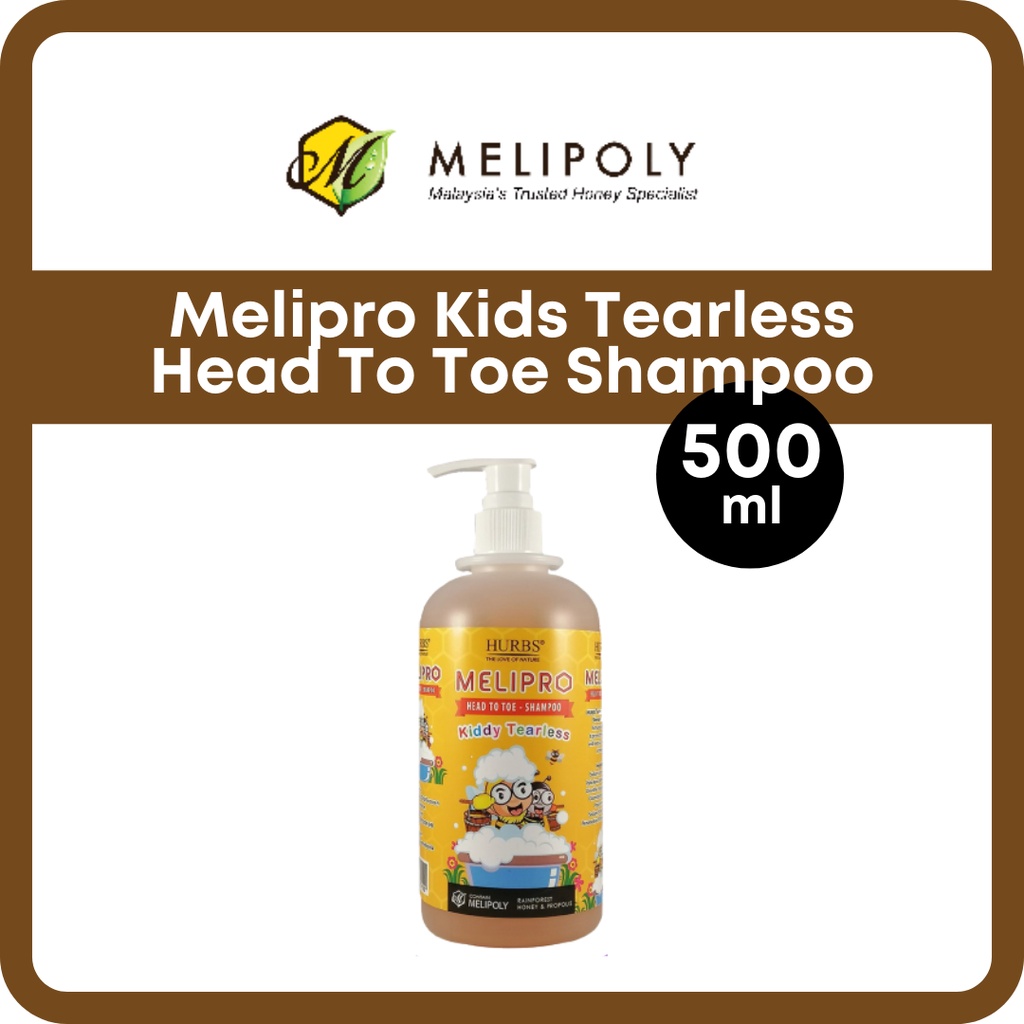 MELIPRO 500ml Kids Tearless Head To Toe Shampoo Budak Shopee Malaysia