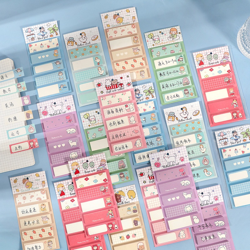imoda 100sheet/pack Romantic Spring Sticky Notes INS Style Scrapbooking ...