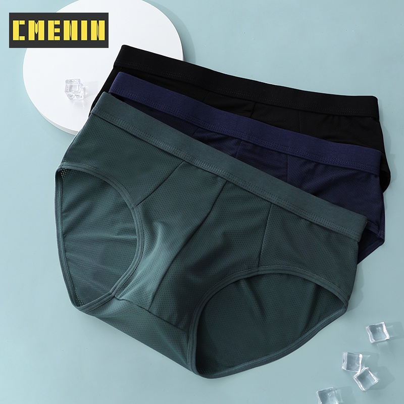 CMENIN 1Pcs Nylon Mesh Splice Hip Raise Underwear Men Jockstrap U ...