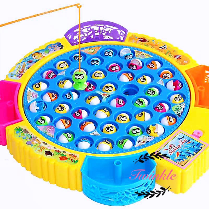 Musical Fishing Game Set 24's / 45's Free Battery