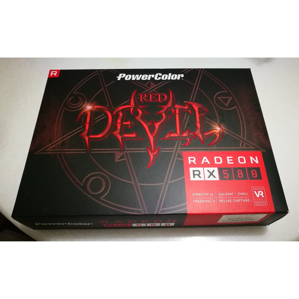 Power Color Red Devil RX 580 8GB GDDR5 Card (USED) | Shopee Malaysia