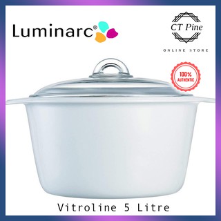 Luminarc Vitro Blooming Heat-Resistant Glass Cooking Pot (2L)