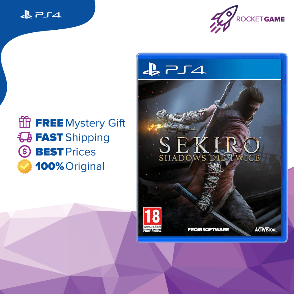 Sekiro Shadows Die Twice Game of the Year Edition - PS4 - New | Factory  Sealed