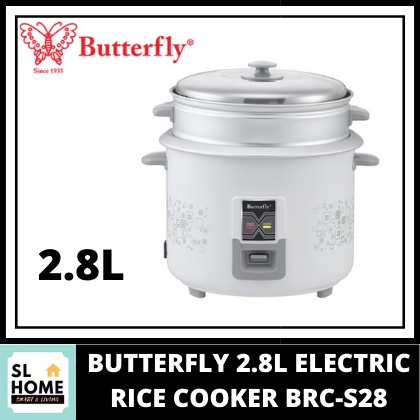 BUTTERFLY BRC S28 2.8LITRE ELECTRIC RICE COOKER Shopee Malaysia