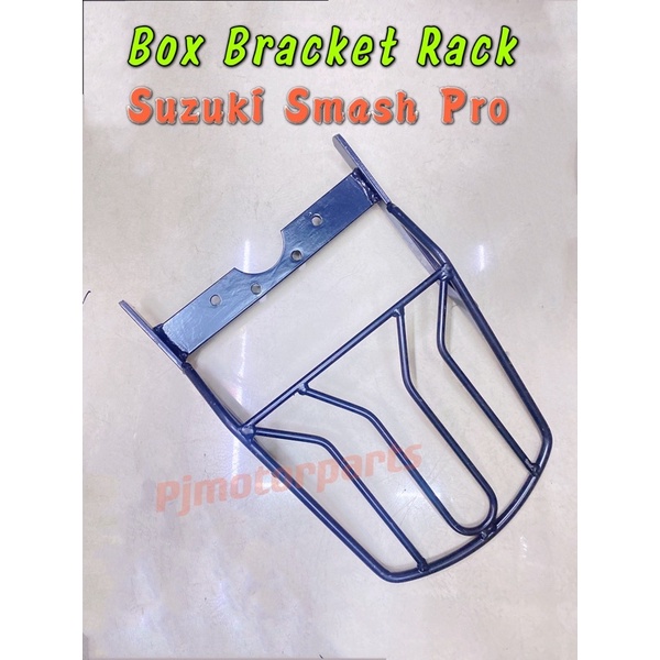 Suzuki Smash Pro - Rear Box Bracket Rack Kaki Tapak Box Bracket ...