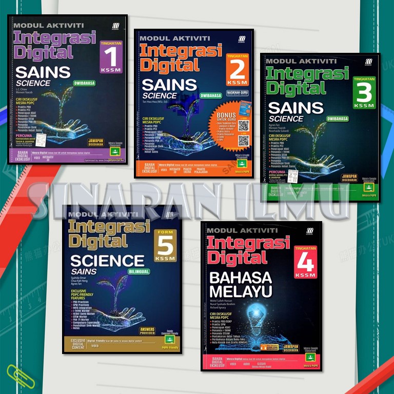 Modul Aktiviti Integrasi Digital Sains /Science Tingkatan 1.2.3.4.5 ...