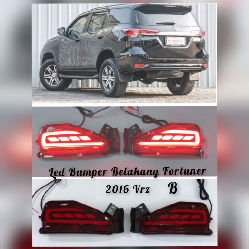 All NEW FORTUNER VRZ 2016 ALL NEW FORTUNER VRZ REAR BUMPER REFLECTOR ...