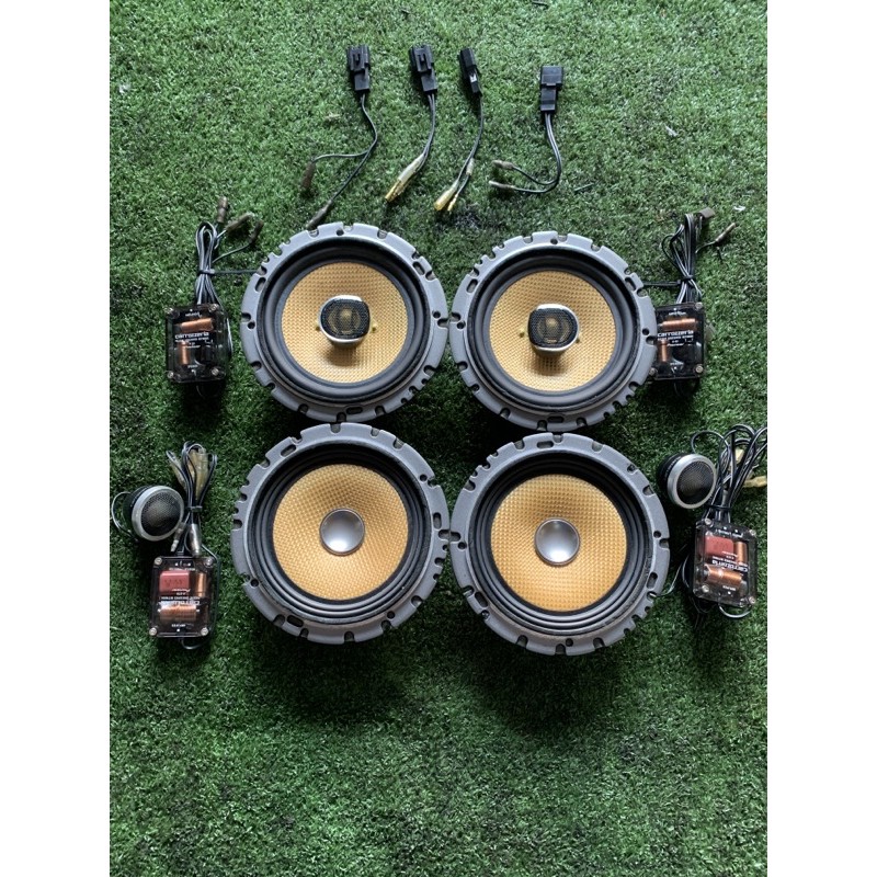 carrozzeria pioneer door speaker with tweeter full set pnp for toyota Shopee Malaysia