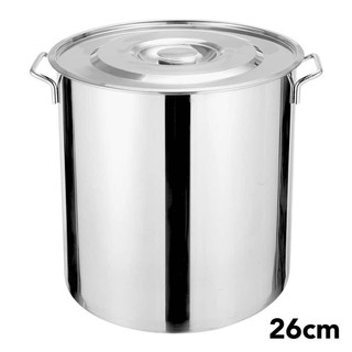 Buy SOGA 26cm Stainless Steel Soup Pot Stock Cooking Stockpot