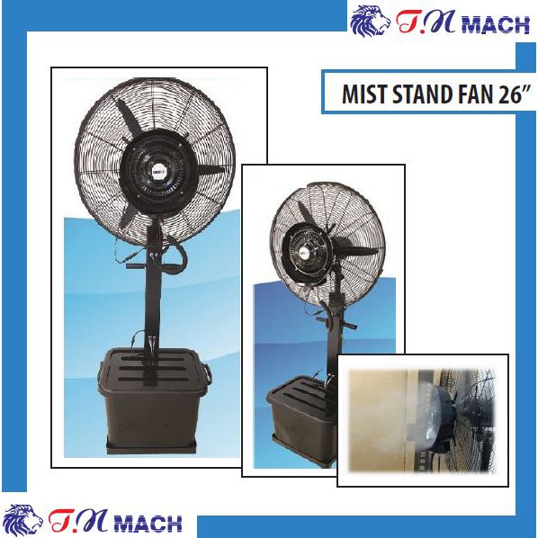 Cooling mist hot sale stand