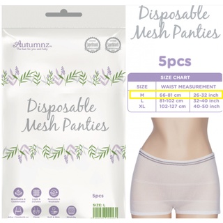 Premium Disposable Cotton Panties (4pcs/pack) *M / L / XL / XXL* (BEST BUY)  - Autumnz