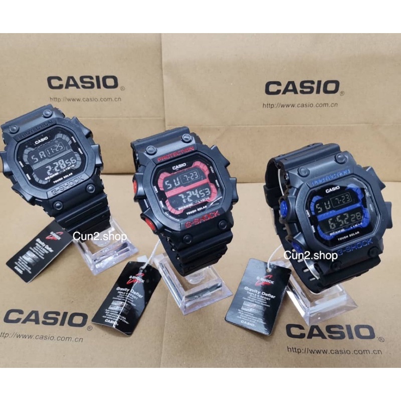 ⌚️🇲🇾 ]Casio Gshock Dark King Petak Tough Solar free box murah