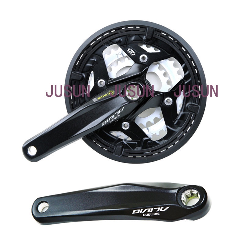 Shimano Alivio FC M431 9 Speed 48 36 26T MTB Mountain Bike Bicycle Octalink Crankset Black 170mm FC M430 Shopee Malaysia