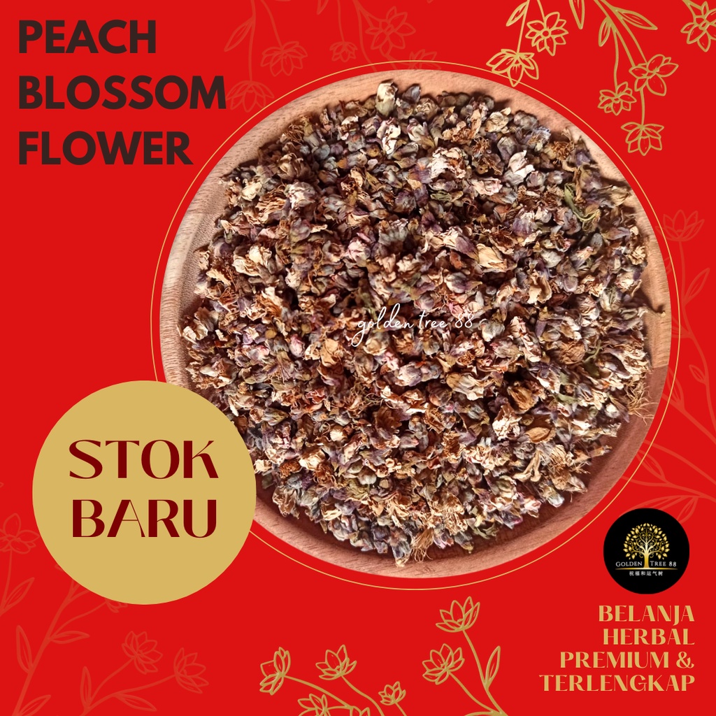 Premium Peach Flower Tea Dried Peach Flower Tea Fresh Original Shopee